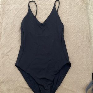 Left on Friday Black One Piece